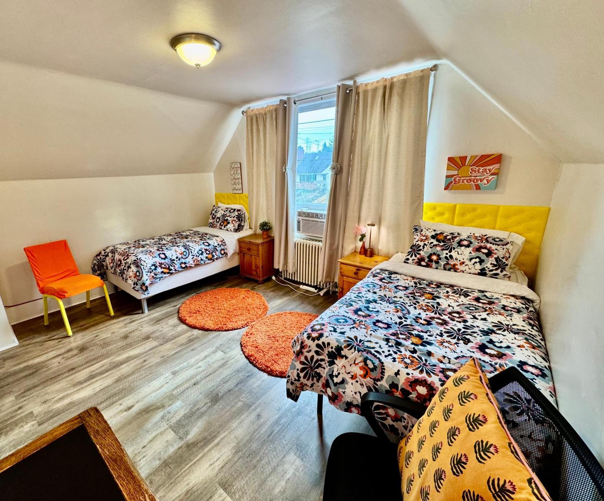 Private Room With Two Twin Beds Air Conditioning And Shared Bathrooms Located Near Seatac Airport And Downtown Seattle Exterior foto